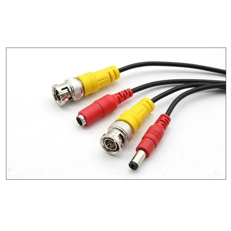 10M/32.8Foot BNC Cable BNC+DC Power Video Extension Cable for CCTV DVR Camera Video Power Supply Security Surveillance Accessory Oasis Select