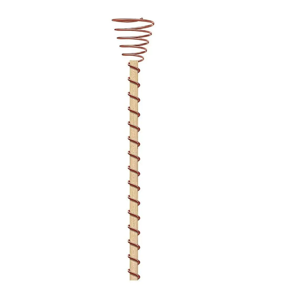 Bonsai Copper Electroculture Plant Stakes Wire Coil Wood Rod Gardening Copper Coil Antennas Plant Support Frame Garden Oasis Select 30cm