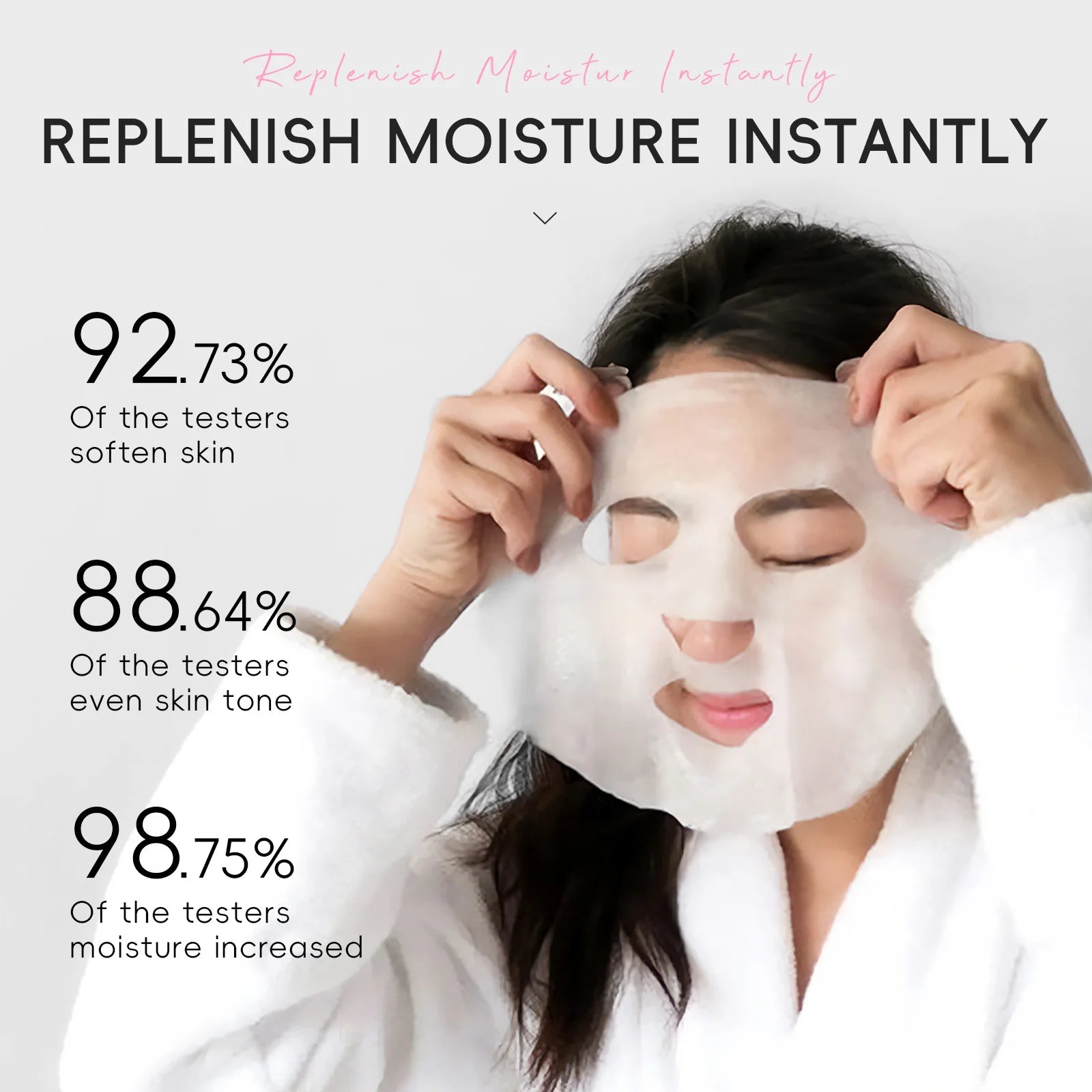 Laikou Sakura Facial Mask, Hydrating & Brightening Sheet Mask for Moisturized and Radiant Face Masks Skin Care Cosmetics 25g Oasis Select