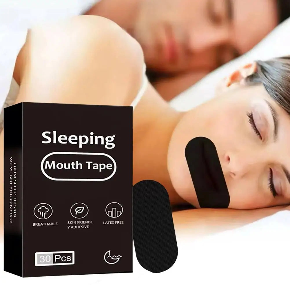 Mouth Tape Sleep Strip Anti-Snoring Mouth Breathing Tape To Improve Sleep for Snoring Lip Patch Mouth Stickers Oasis Select