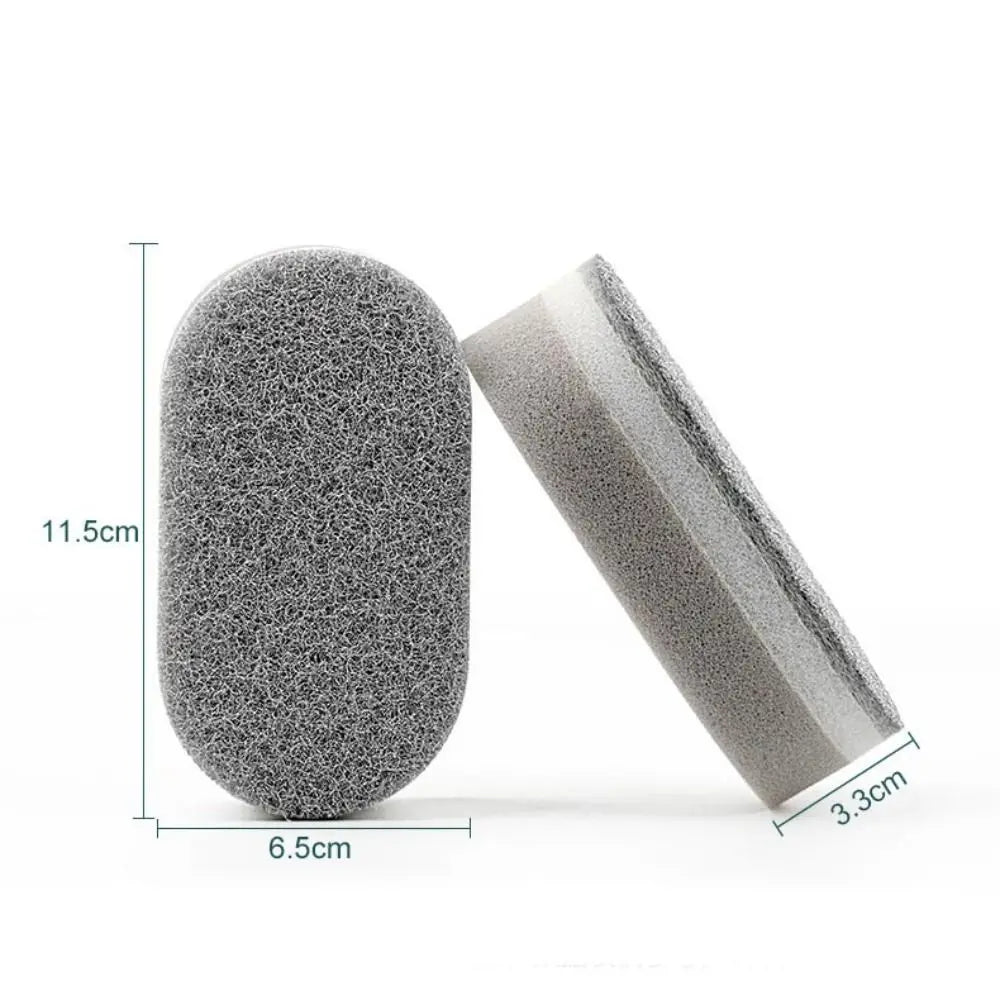 1/2/3Pcs Three-Layers Dishwashing Sponge Decontamination Double-Sided Cleaning Rag Household Cleaning Tools Thick Scouring Pad Oasis Select