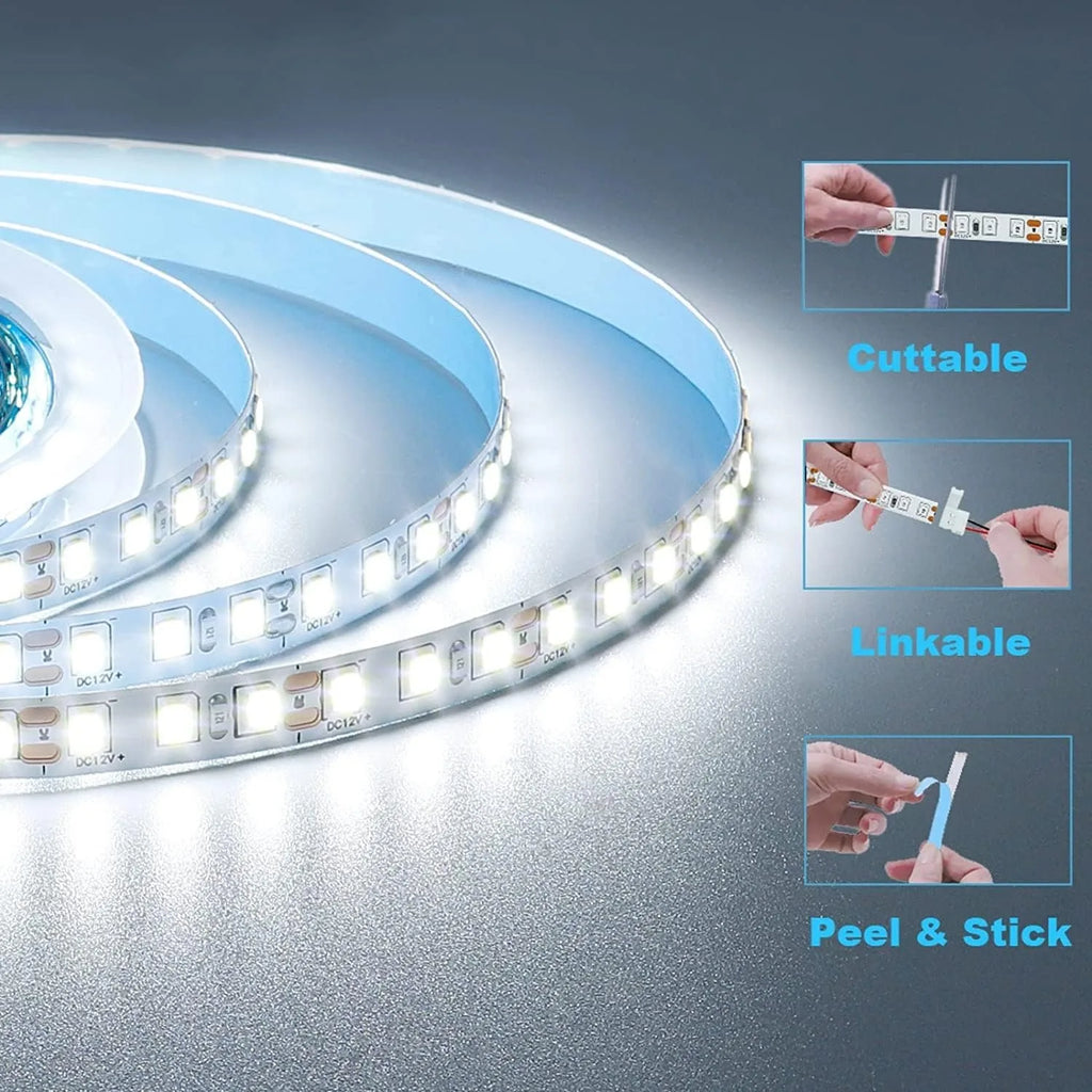 LED Room Light 12V 5V 24V LED Strip Light Ribbon LED 12V 24V 5V SMD 2835 LED Strip cabinet lighting Decor For Room Oasis Select