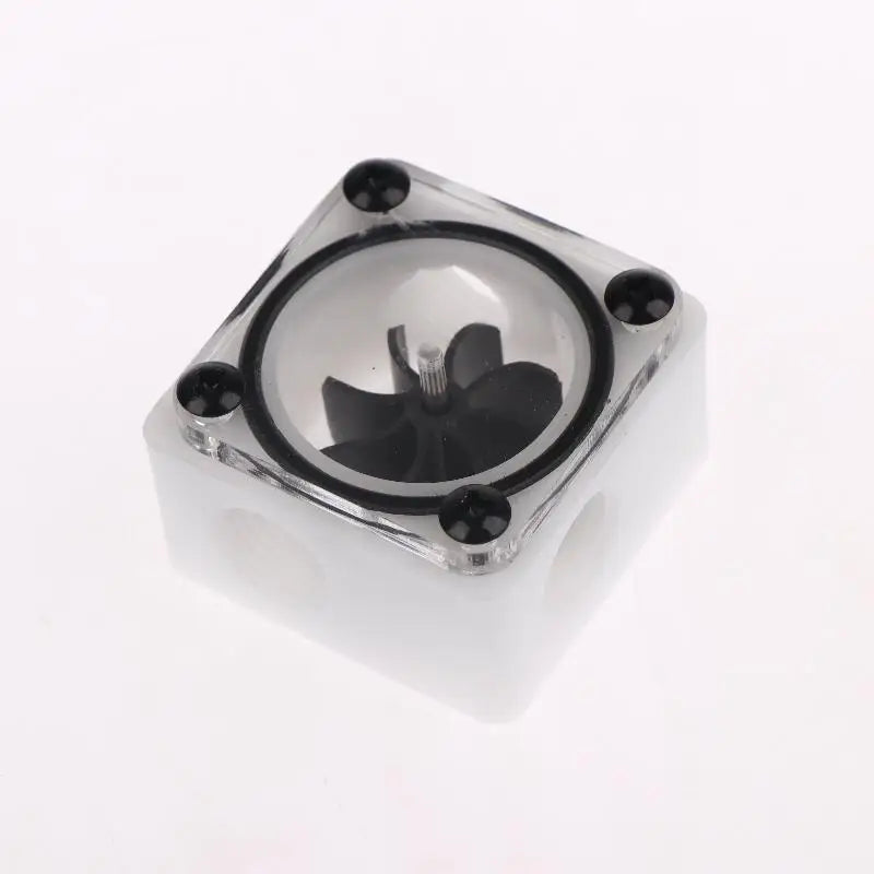 G1/4 Thread Water Cooling Flow Meter 2 Way Design Water Meter Indicator Bi Directional Meter Water Cooling System Oasis Select A