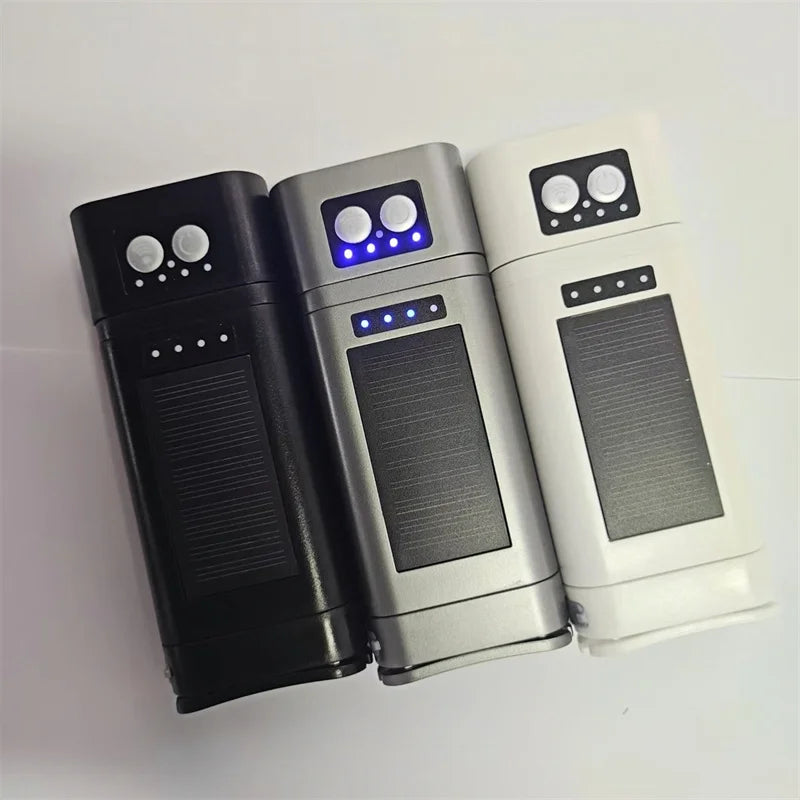 SHINEKNOT Solar Power Bank LED Flashlight 800LM | Waterproof