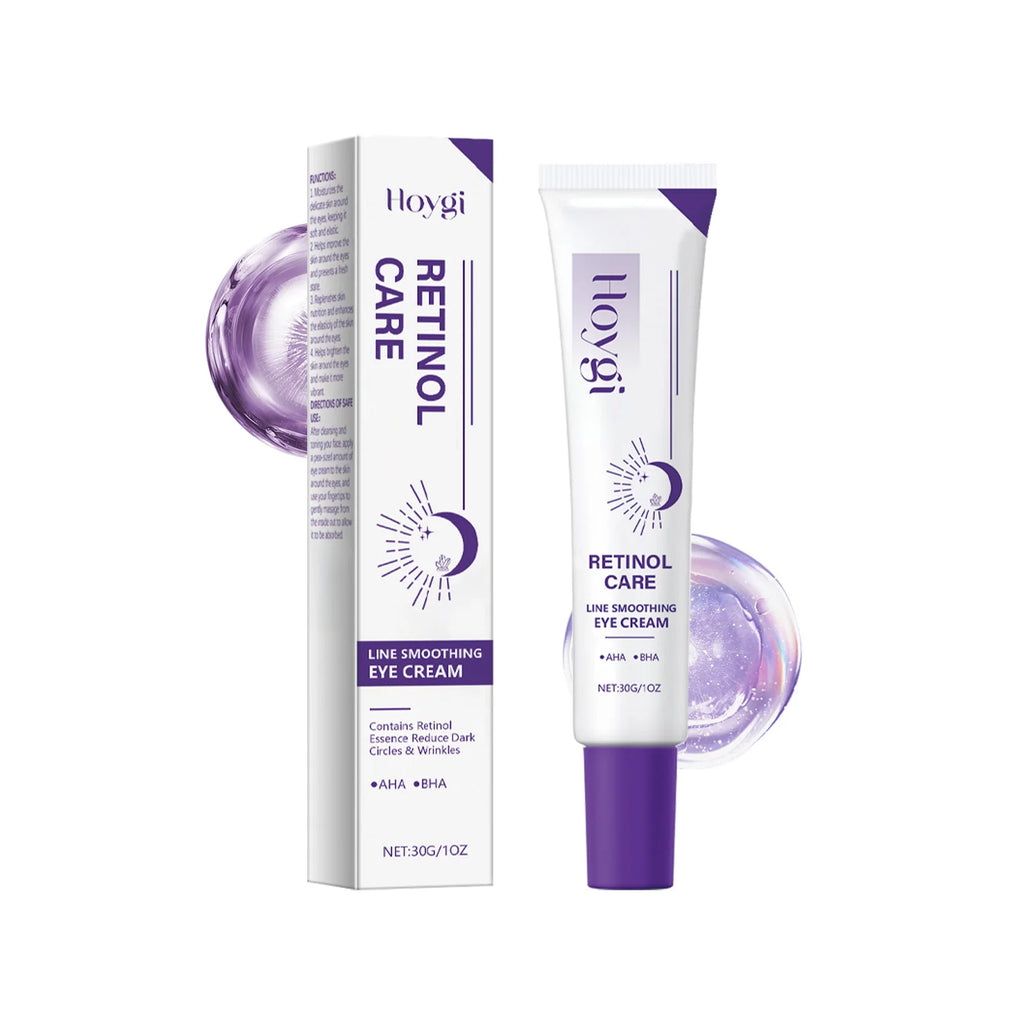 Retinol Eye Cream Hydrating Lightening Dark Circle Anti-Wrinkle Firming Skin Anti Puffiness Nourishing Smoothing Eye Cream Oasis Select 30g boxed