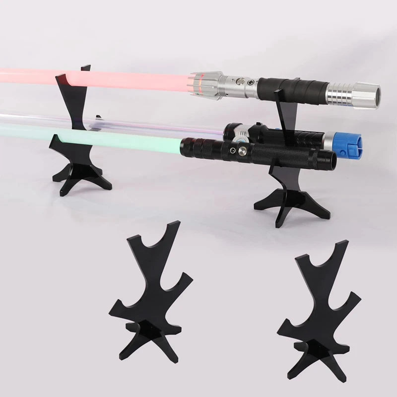 Lightsaber Stand Acrylic Desktop Lightsaber Display Stand Upright 3 Holes Lightsaber Stand Sword Stand Oasis Select