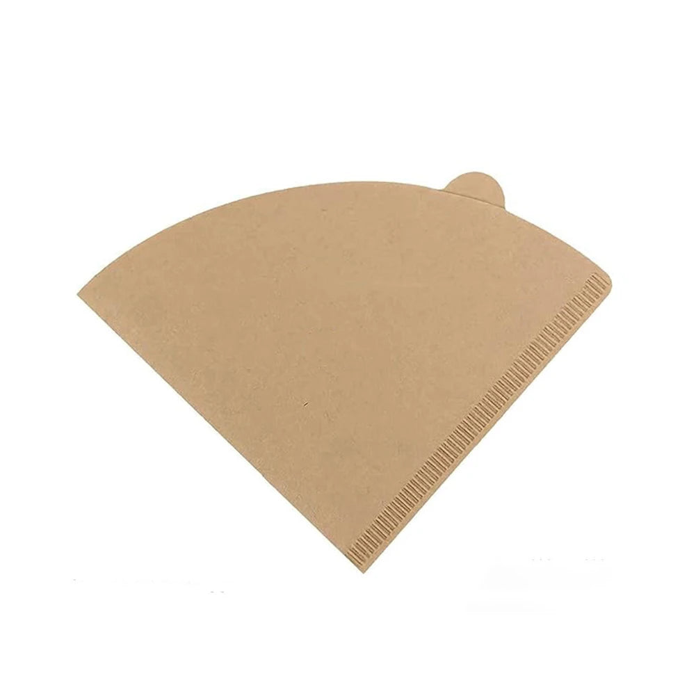 50/100pcs Coffee Filter Paper V-Shaped Cone Filter V01 02 For Pour Over Drip Coffee Filters Accessories Oasis Select
