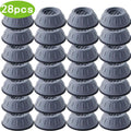 4-28Pcs Washer Foot Pad Anti Vibration Pads Washing Machine Holder Dryer Shock Support Prevent Moving Non-Slip Home Supplies Oasis Select 28pcs