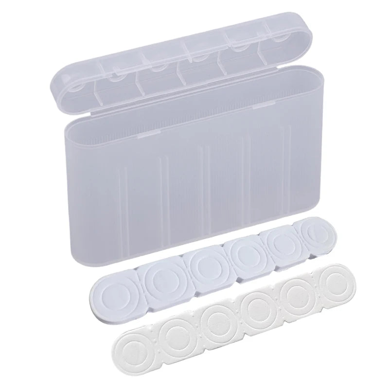 1PC DIY Accessories 6 Slot Waterproof Storage Box For 18650 Batteries Portable Holder Case Protectors Organiser Oasis Select