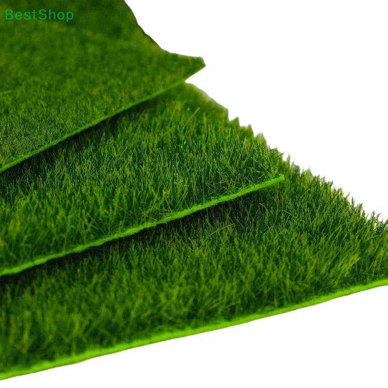 Artificial Grass Mat 15/30cm Square – Fake Lawn Carpet 3/5/8mm