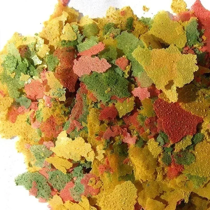 Small Tropical Ornamental Fish Feed Aquarium Fish Thin Slice Feed Fish Feed Seedling Growth Food Family Fishing Tools Oasis Select