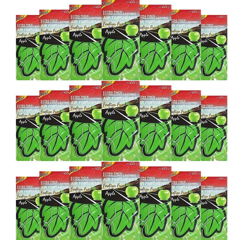 7/14/21PCS Car Air Freshener Smell Car Perfume For Car Interior Accessories Air Freshener Customization Oasis Select Apple-21pcs