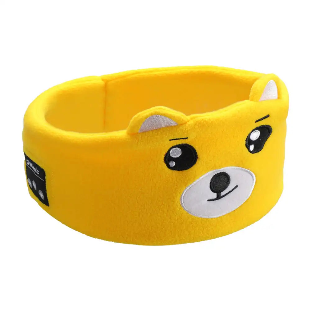 Kids Bluetooth Sleep Mask Headphones – Animal Design BT 5.0
