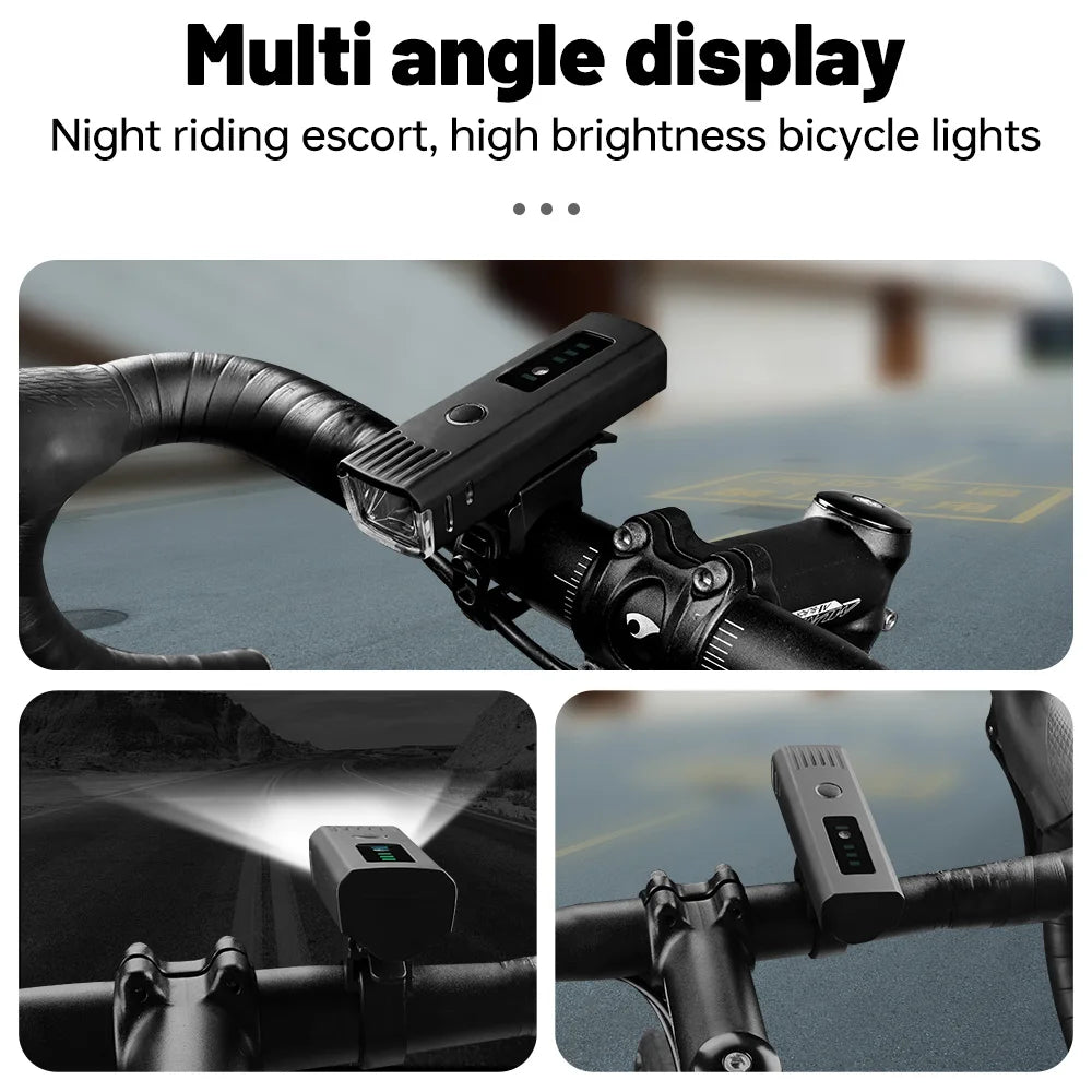 X-Tiger 400 Lumen Cycling Front Lamp USB Rechargeable Mountain Bike Rear Lamp High-Brightness Bicycle Light Oasis Select