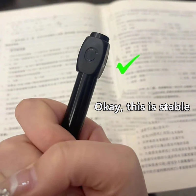 Novelty Abcd Choose Ballpoint Pen New Decompression Rotating Gel Answer Pen Personality Student Stationery 0.5mm Oasis Select