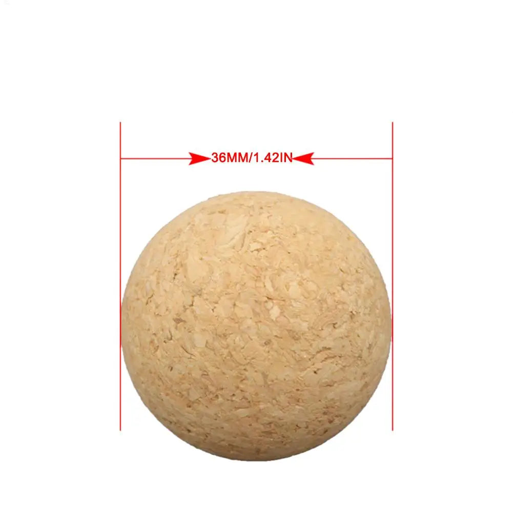 1Pcs/6pcs/12pcs 36mm Cork Solid Wood Foosball Table Soccer Ball Football Baby Foot Table Football Desktop Table Soccer Oasis Select