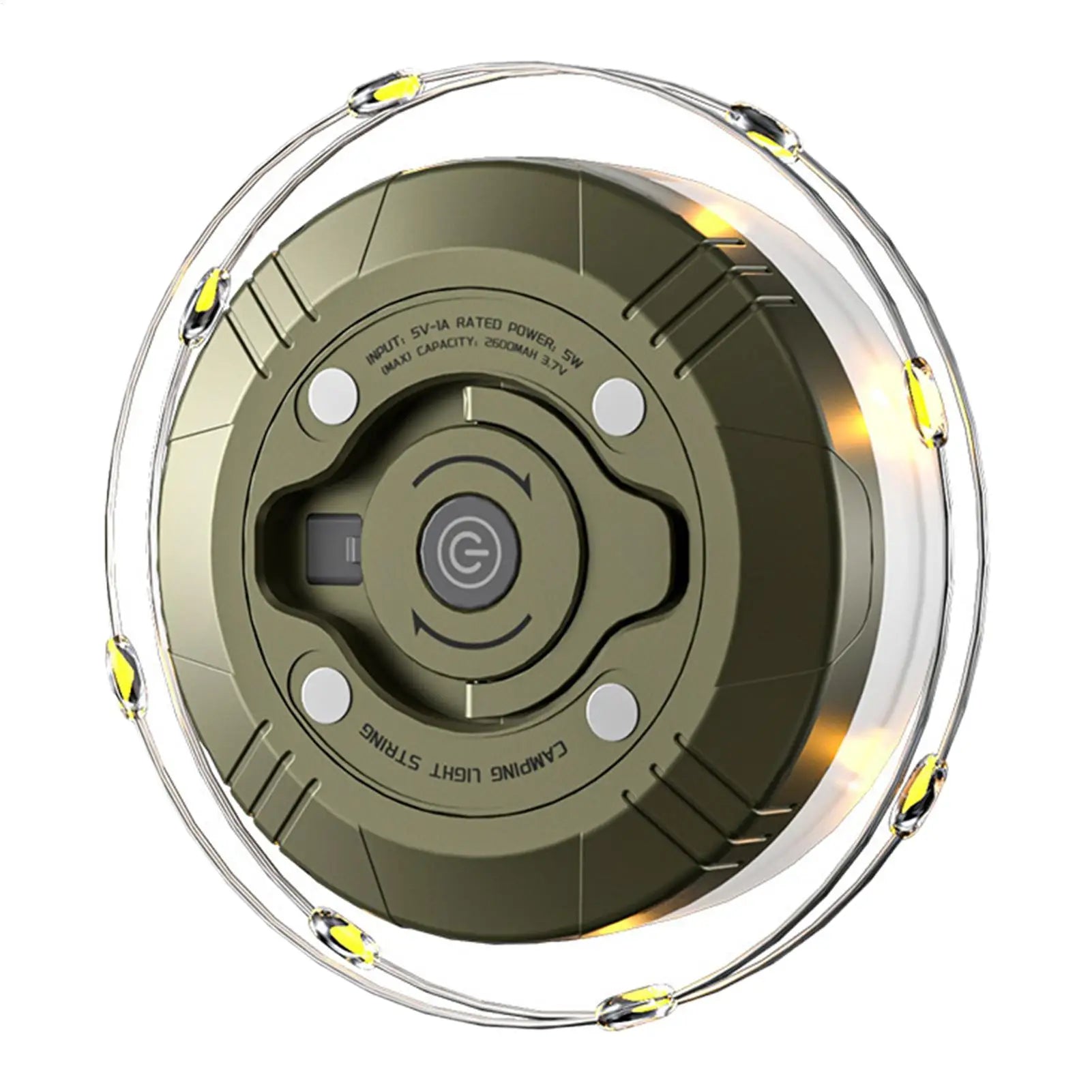 Camping Light LED Reel String Lights Outdoor USB Camping Lamp Recyclable LED Atmosphere Light For Garden Tent Room Decor Oasis Select