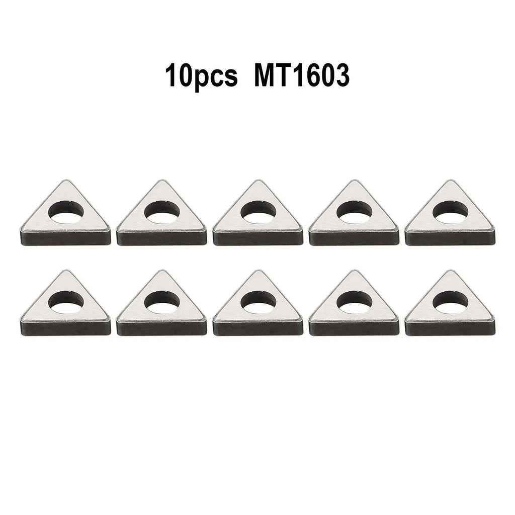 10pcs MT1603 MT2204 CNC Turning Tool Holder Tool Holder Triangular Wedge Machinery Accessories Oasis Select MT1603