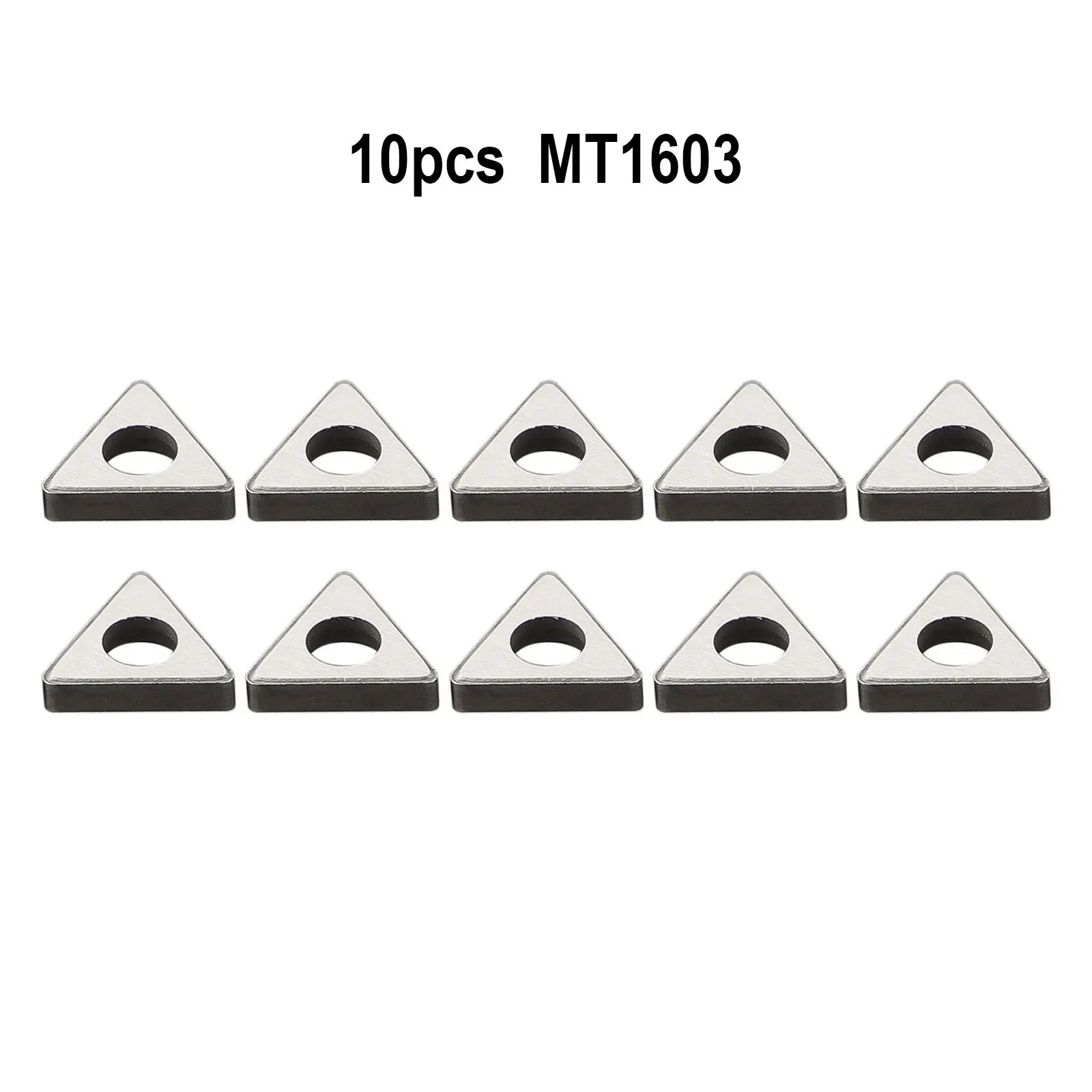 10pcs MT1603 MT2204 CNC Turning Tool Holder Tool Holder Triangular Wedge Machinery Accessories Oasis Select MT1603
