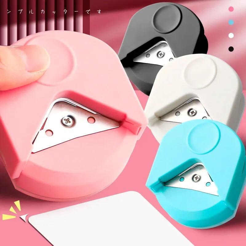 circle cutter button maker Corner round machine corner punching portable paper cutter card photo cutting Oasis Select