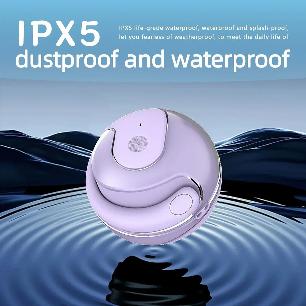 Wireless Headphones Comfortable Ear Hook Touch Control Earbuds with Mic Wireless Bluetooth Headset Phone Earphones Game Oasis Select