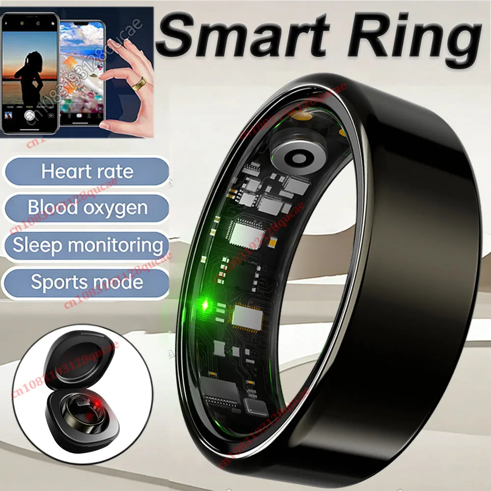 R09 Smart Ring – Heart Rate, SpO2 & Sleep Tracker | 5ATM