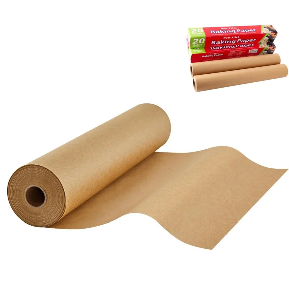 Parchment Paper Baking Sheets, Non-Stick Precut Baking Parchment, for Baking Grilling Air Fryer Steaming Bread Cup Cake Cookie Oasis Select