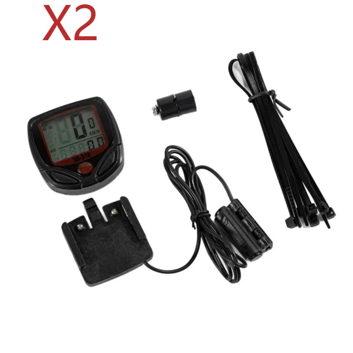 Waterproof Bicycle Computer LCD Speedometer & Odometer