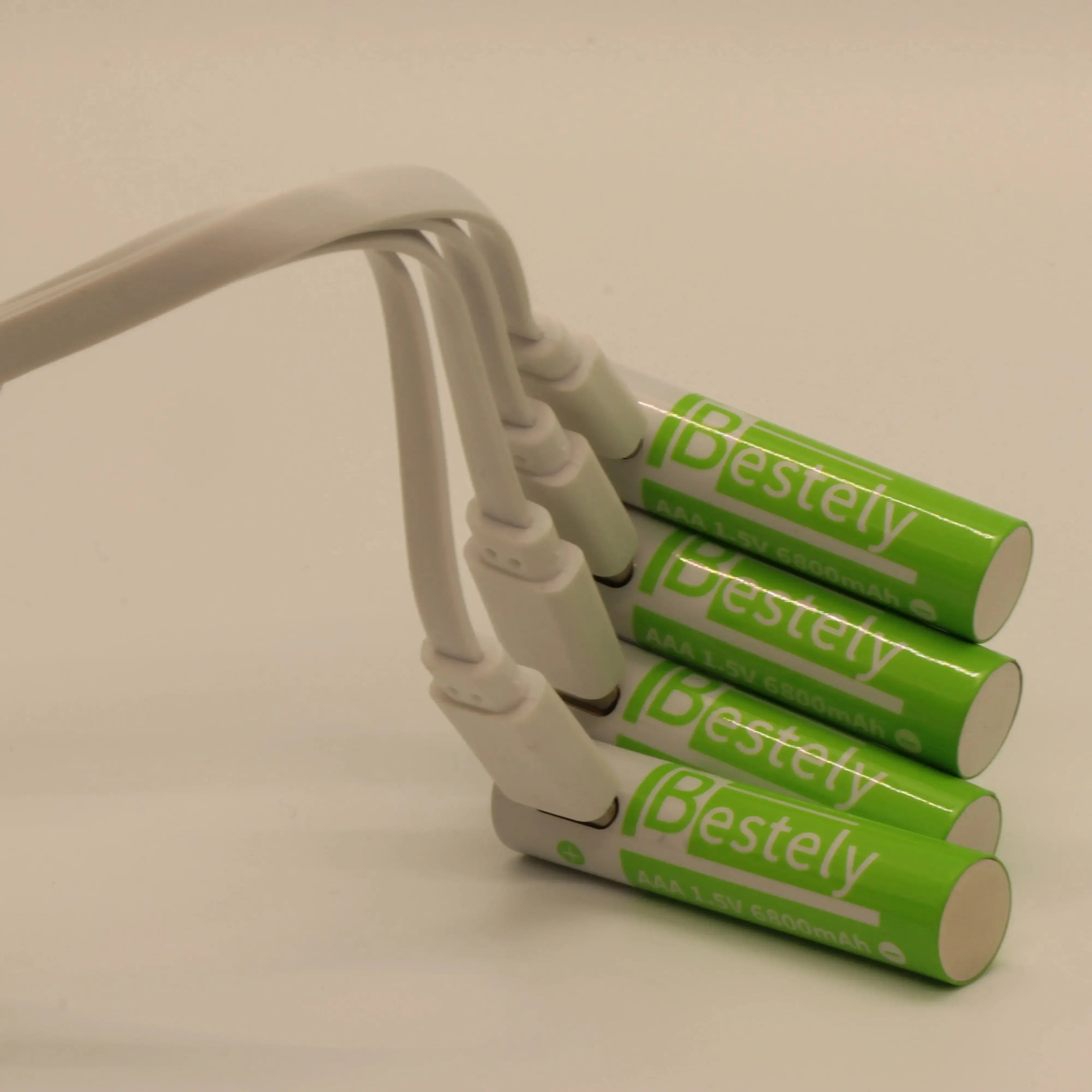 New 1.5V AA 13600mAh+AAA 6800mAh Lithium rechargeable Battery,USB Fast Charging Li-ion Battery , 2000 Cycles with USB- C Cable Oasis Select