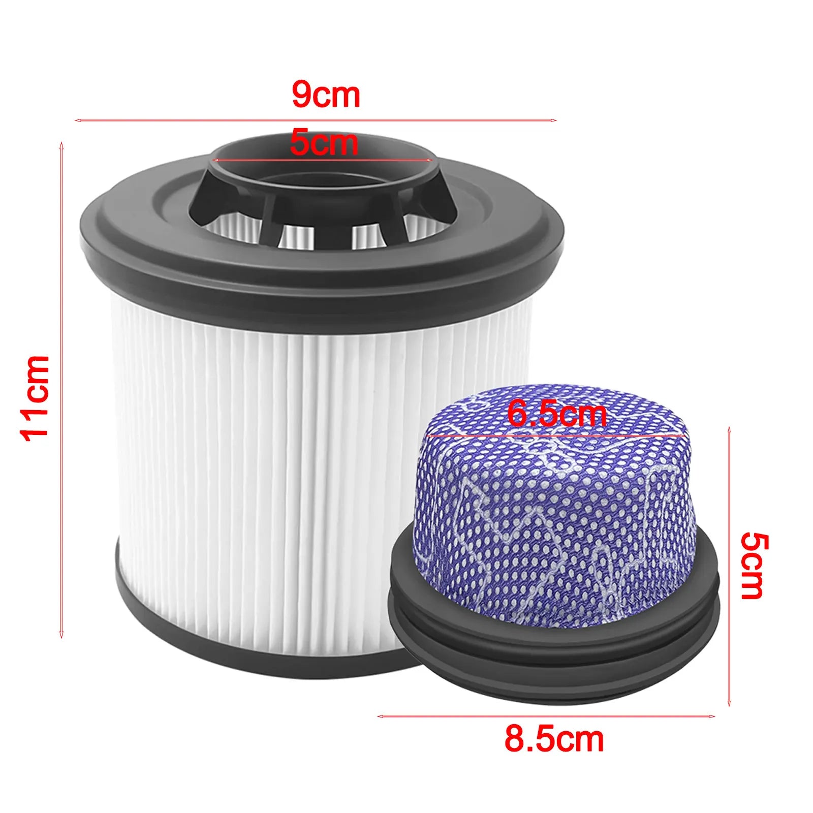 Washable HEPA & Pre-Filter Set for Dreame Z20 Z30 Z40 Vacuum Vacuum Filter Set Oasis Select