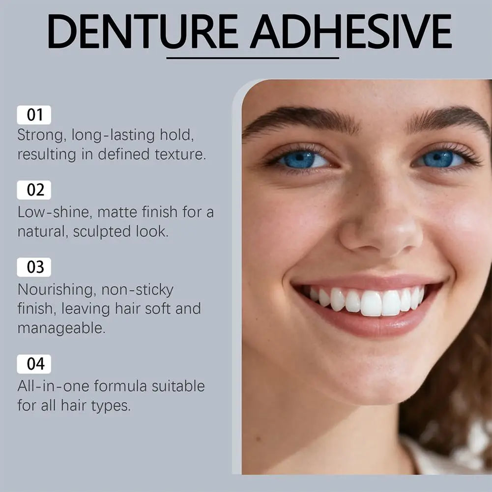 Zinc-Free Denture Fixing Adhesive – 4-Day Hold, 28g Tube Denture Adhesive Oasis Select