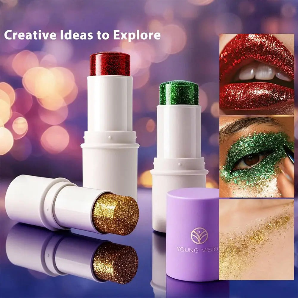 Holographic Body Glitter Stick – Face, Hair & Festival Makeup Body Glitter Stick Oasis Select