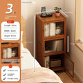 Bedside table storage rack, small household bedroom bedside cabinet alternative, 2024 new model, simple and modern for rental ro Oasis Select BThree floors 43cm