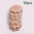 50/100pcs Disposable Nipple Stickers, Self-adhesive Breathable Seamless Invisible Bra, Women's Fitted Bra Liner Oasis Select One Size flower shape 50PCS