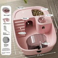 Luxury Large Capacity Hamster Cage 2-Layer Platform Golden Hamster Habitat Villa with Hiding Nest for Small Pets Oasis Select A2