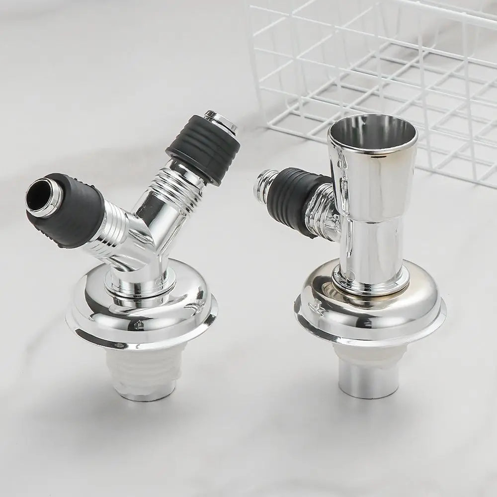 Washing Machine Floor Drain Tee Connector | Odor-Seal Cover
