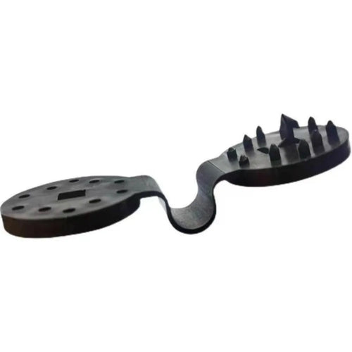 100pcs Plastic Sunshade Net Fixing Clip Special Reusable Hook Clip Black Removable Sunshade Network Card Clip Outdoor Oasis Select Black-S