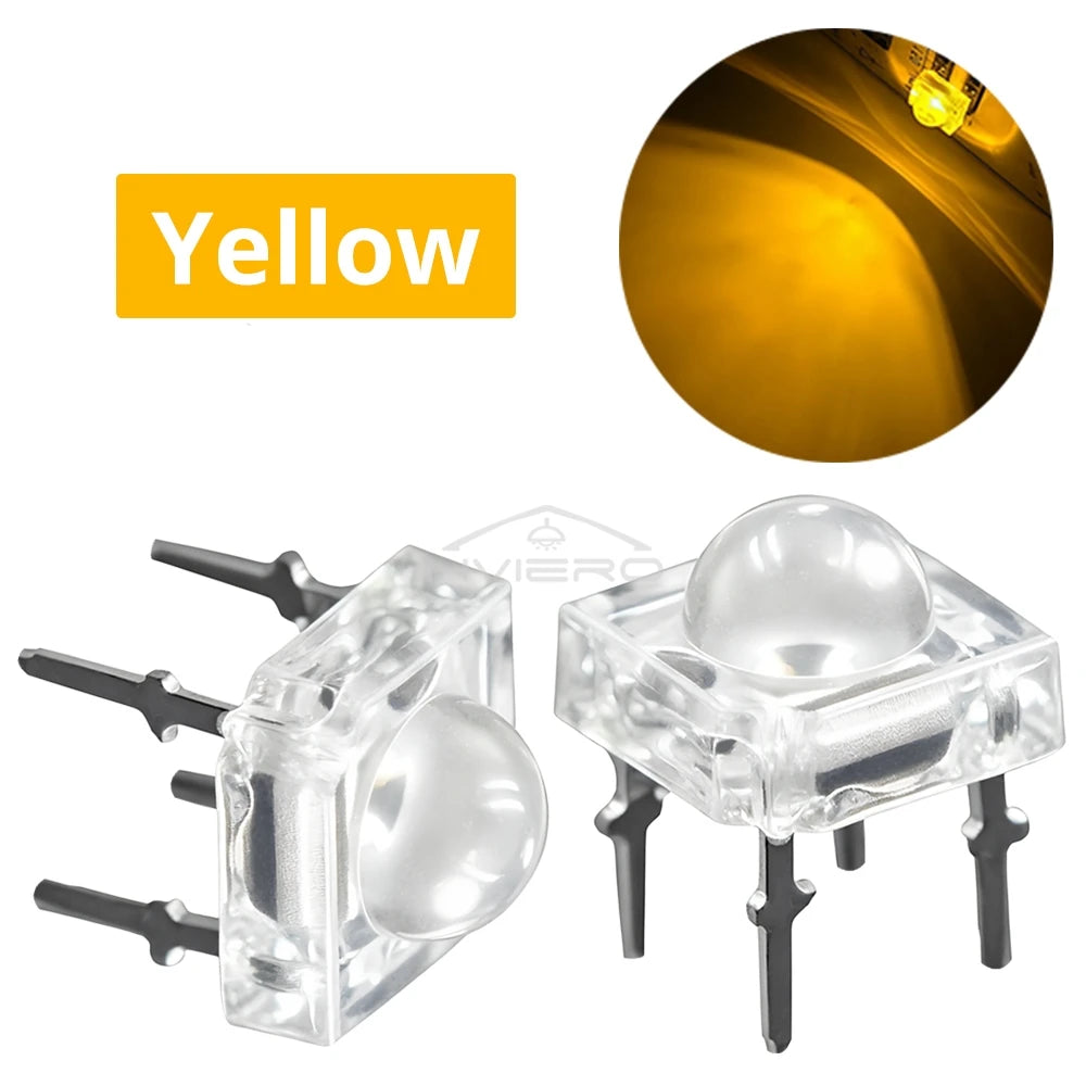 500/1000Pcs 5mm Super Flux LED Bulbs | DIY Holiday Party Lights