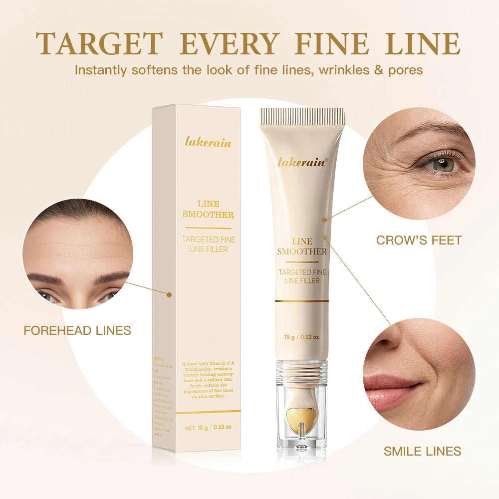 Smooth Fine Line Primer Soften Fine Lines Pores Natural Matte Finish Improve Dull Skin Deeply Hydration Silky Lightweight Primer Oasis Select