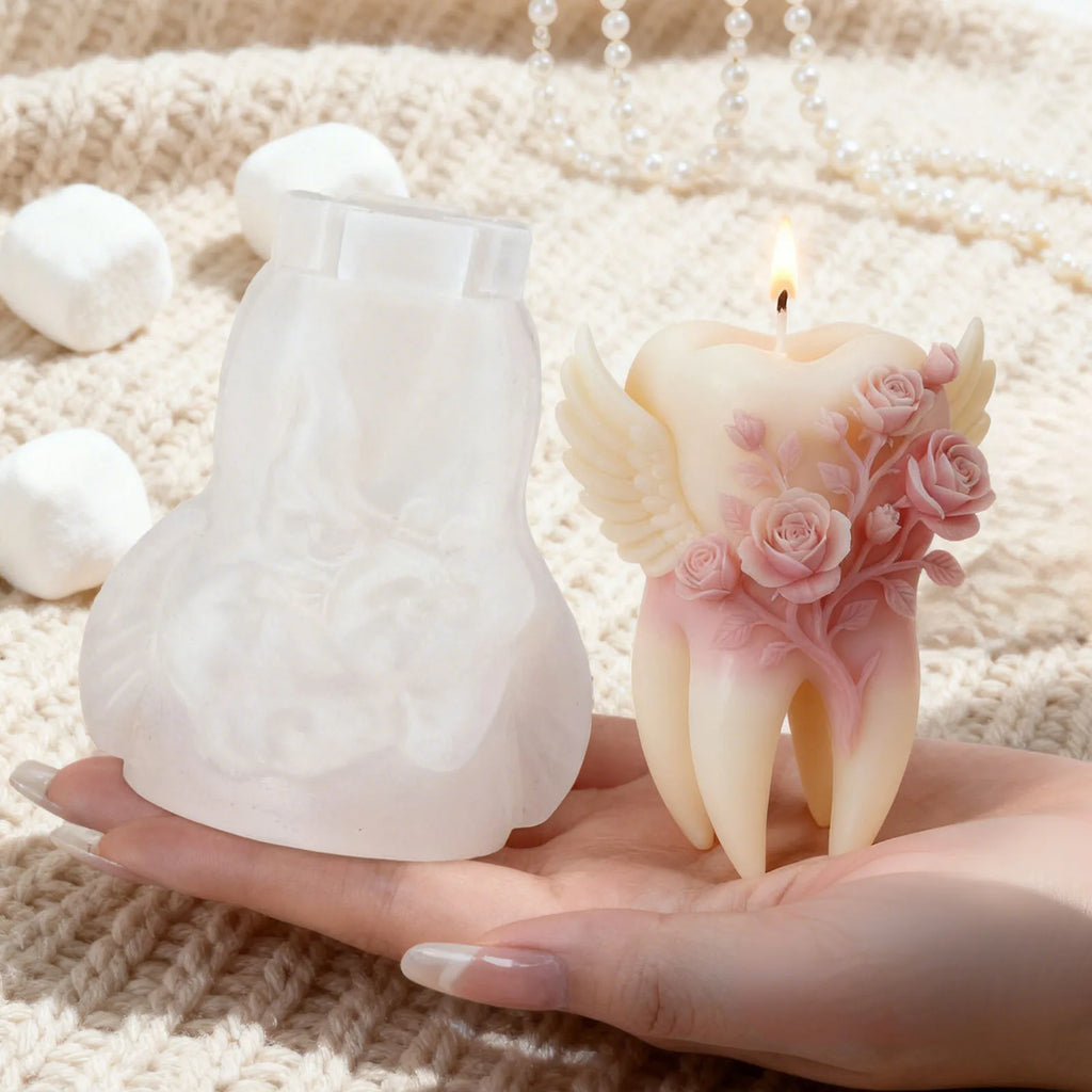 Thai Mother and Child Elephant Scented Candle Silicone Mold DIY Handmade Southeast Asian Style Ornament Silicone Mold Home Decor Oasis Select