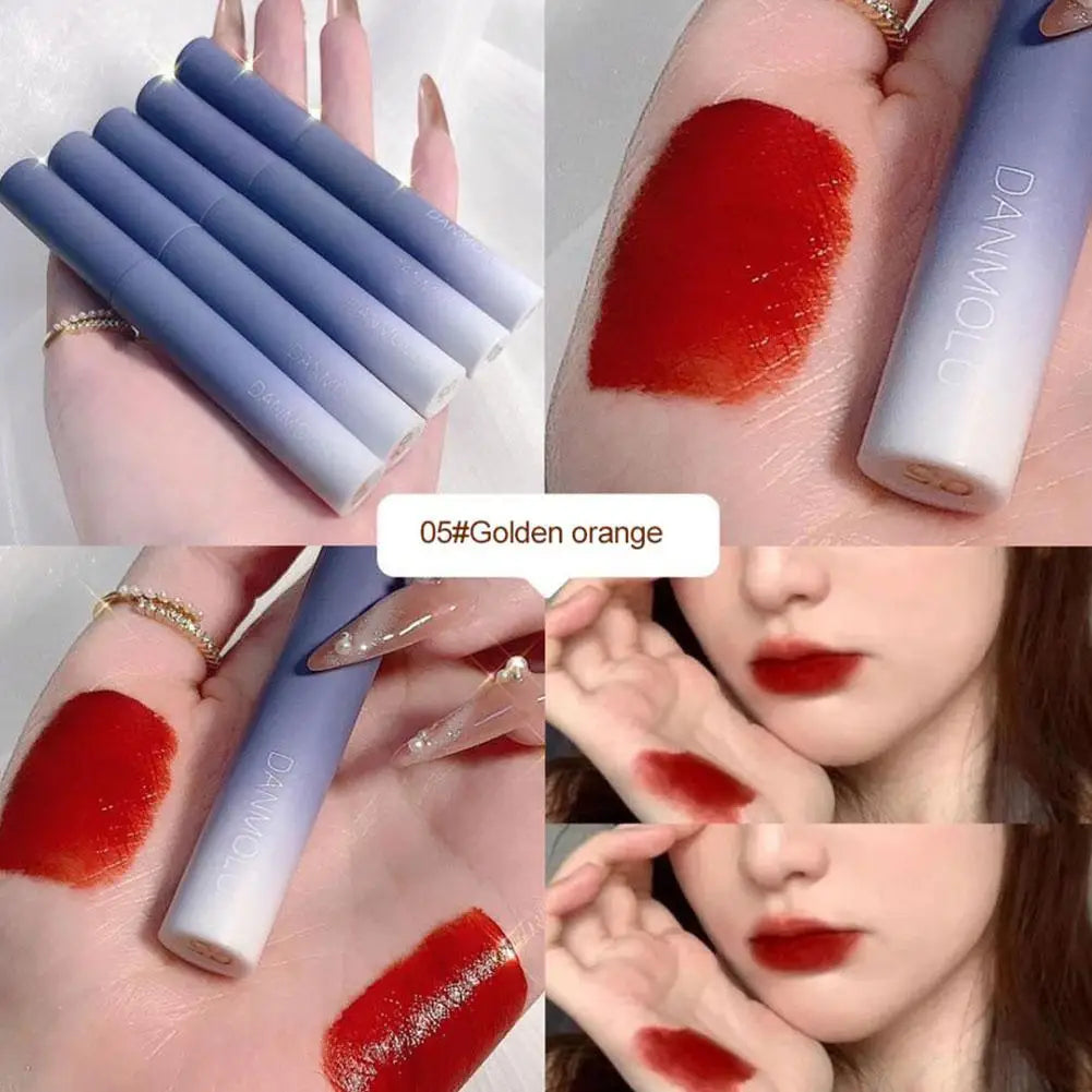 5-Color Matte Lipstick Set – Waterproof Long Lasting Lip Glaze Matte Lip Glaze Set Oasis Select