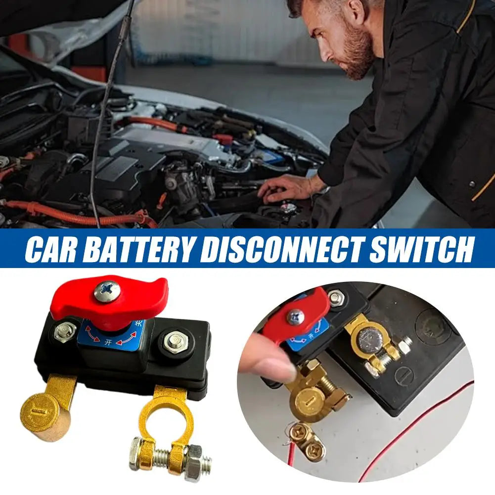 Car Battery Cut Off Disconnect Switch – 12/24V Isolator