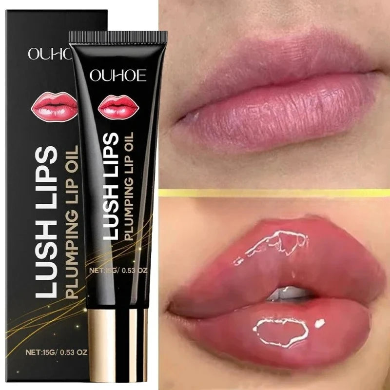 Lip Plumper Oil Gloss – Volumising, Moisturizing & Long-Lasting
