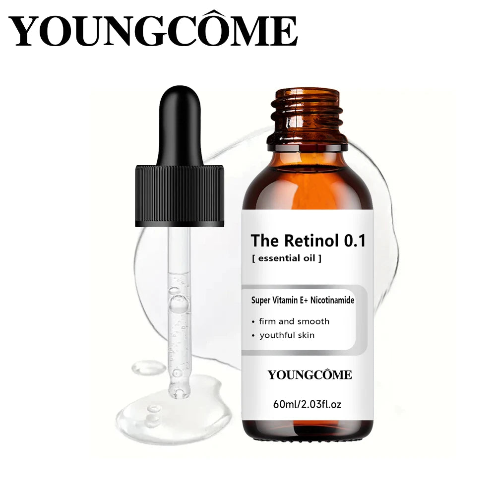 Retinol Face Serum – Vitamin E & Hyaluronic Acid | YOUNGCOME Retinol Face Serum Oasis Select