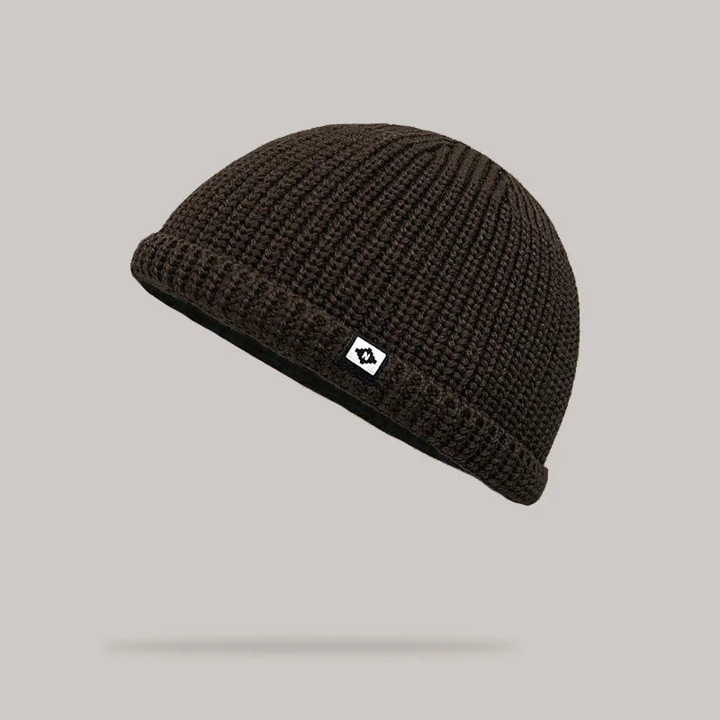 Guapi hat, knitted hat, landlord hat, hip-hop hat, toe cap, small label hat, cloth label hat, adult retro ethnic style Oasis Select