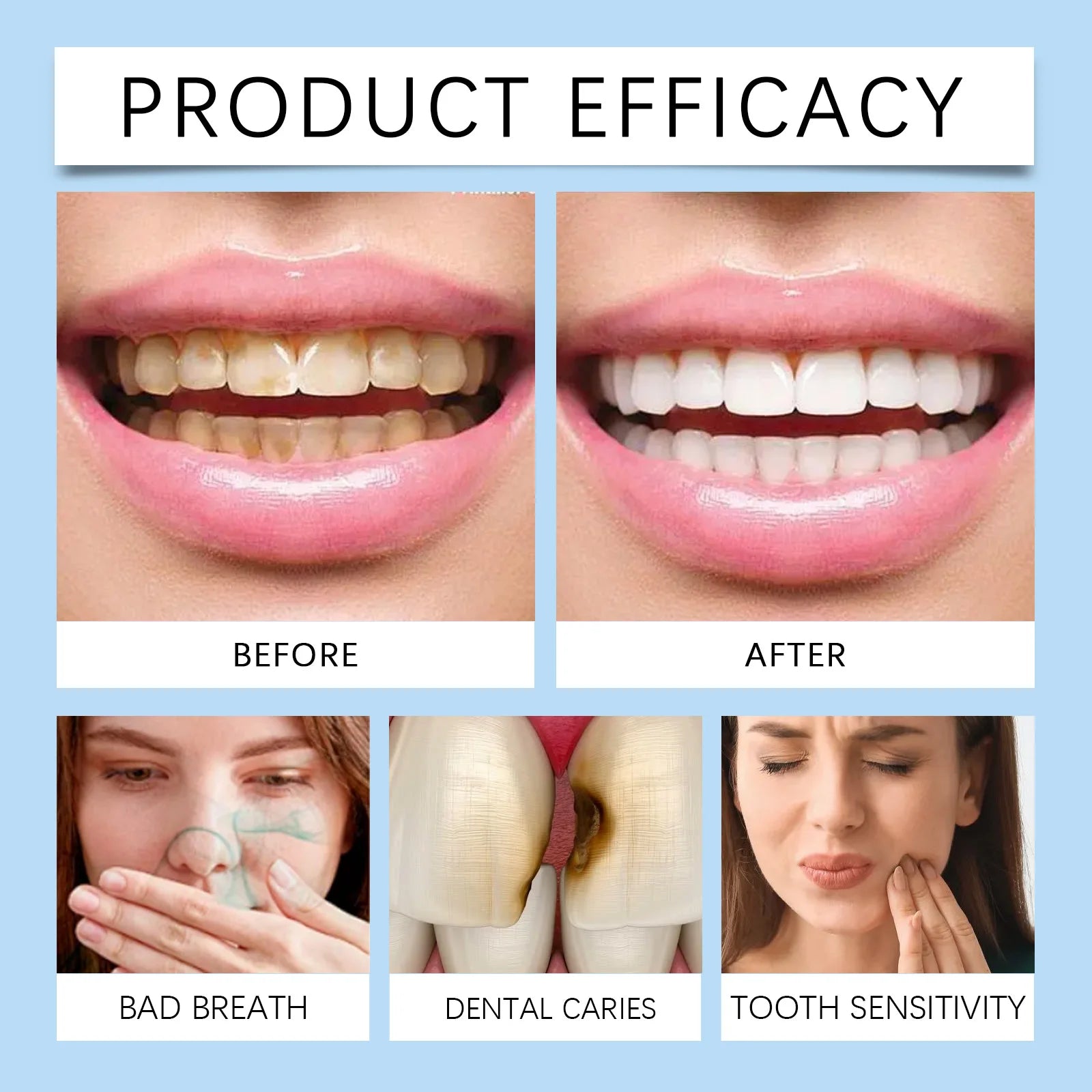 Tooth Whitening Serum Cleaning Rapid Repair Gums Effectively Relieve Tooth Allergy Dental Caries Tooth Cleaning Hygiene Care Oasis Select