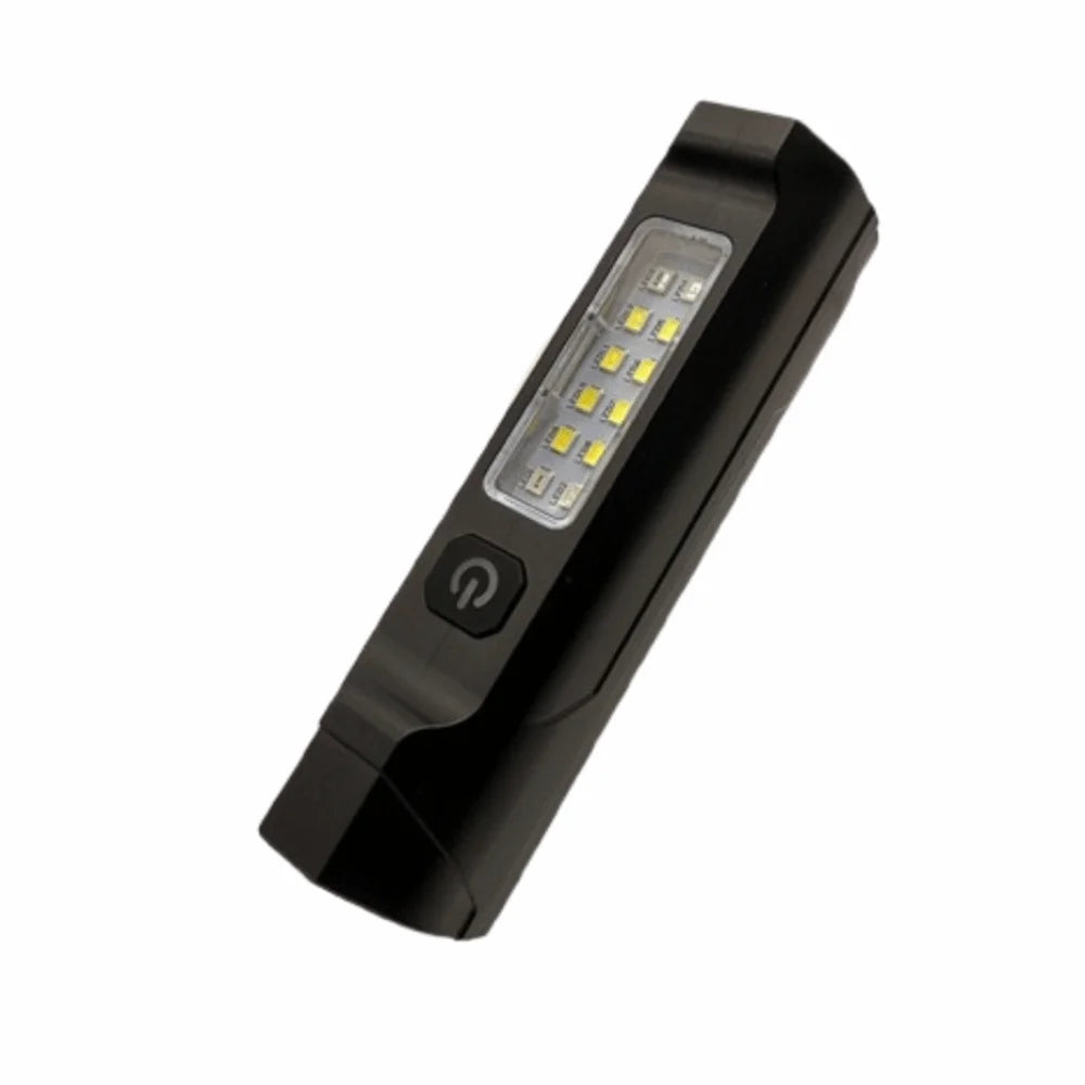 Compact Mini LED Flashlight | Magnetic Base, COB Side Light