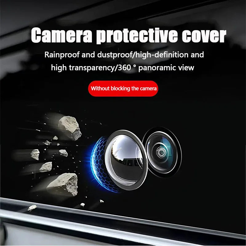 Car 360° Camera Lens Guard – Dustproof, Anti-Scratch HD Cover