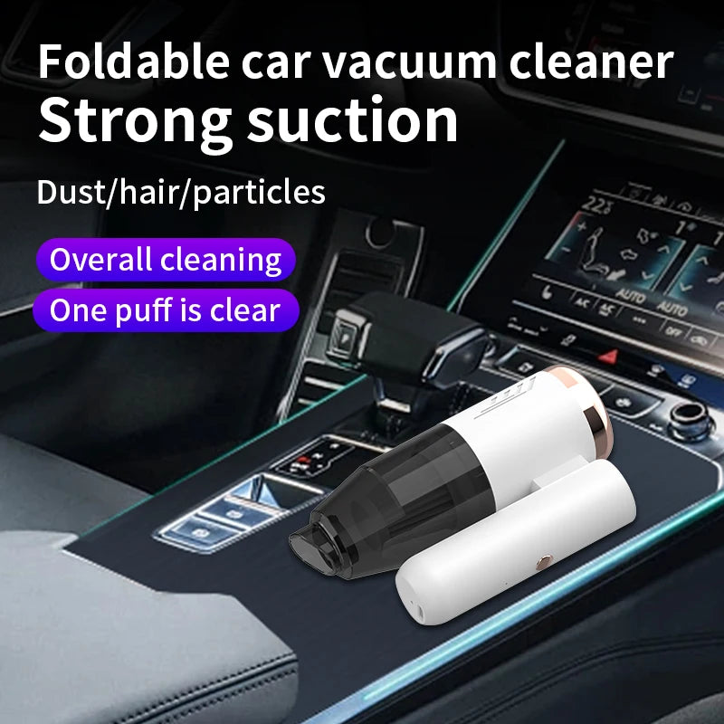 Mini Handheld Car Vacuum Cleaner Multifuntional Wireless Cleaner Blower Car Accessories High Suction Duster for Home Car Oasis Select