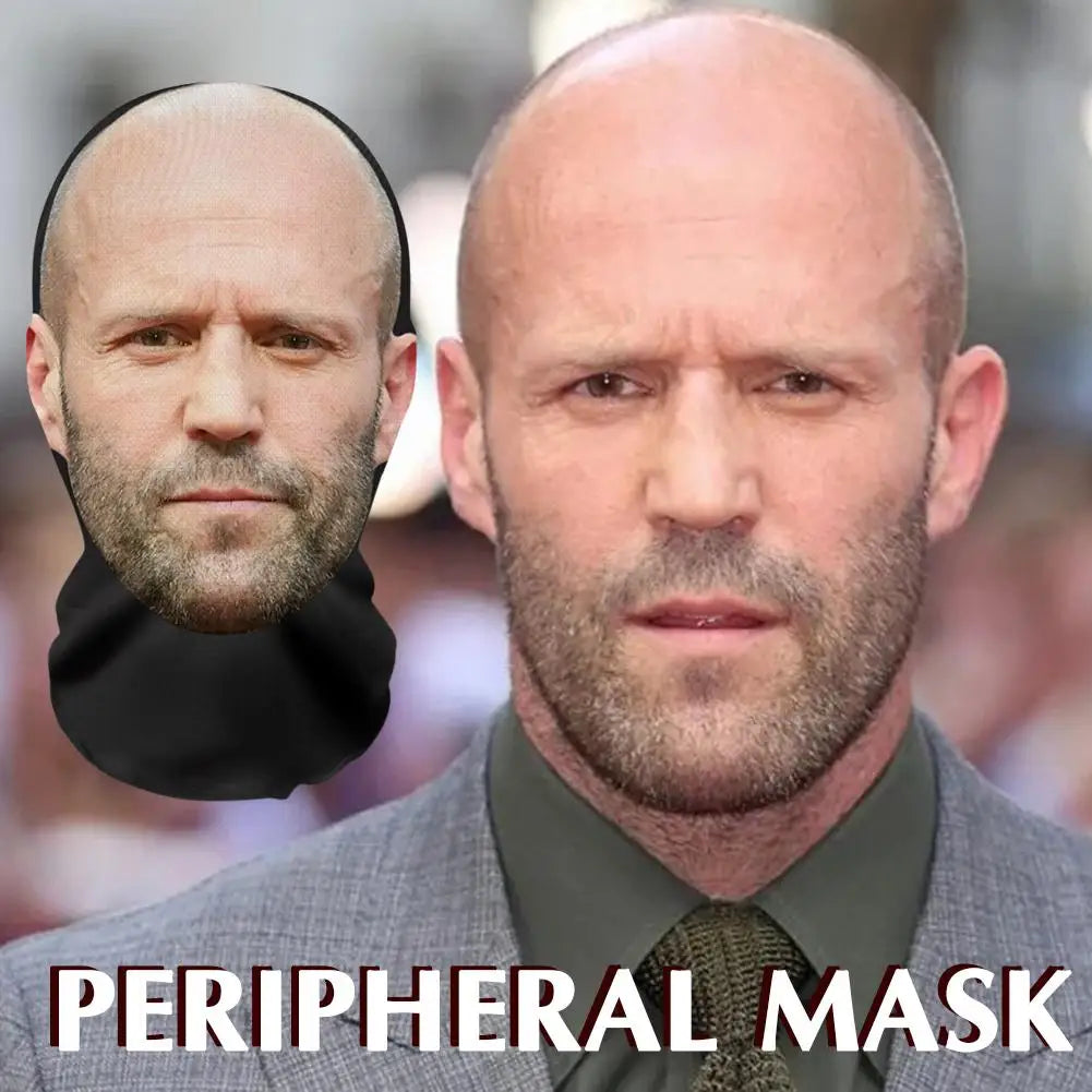 3D Printed Full Face Mask – Cosplay, Party & Costume Prop Costume Face Mask Oasis Select